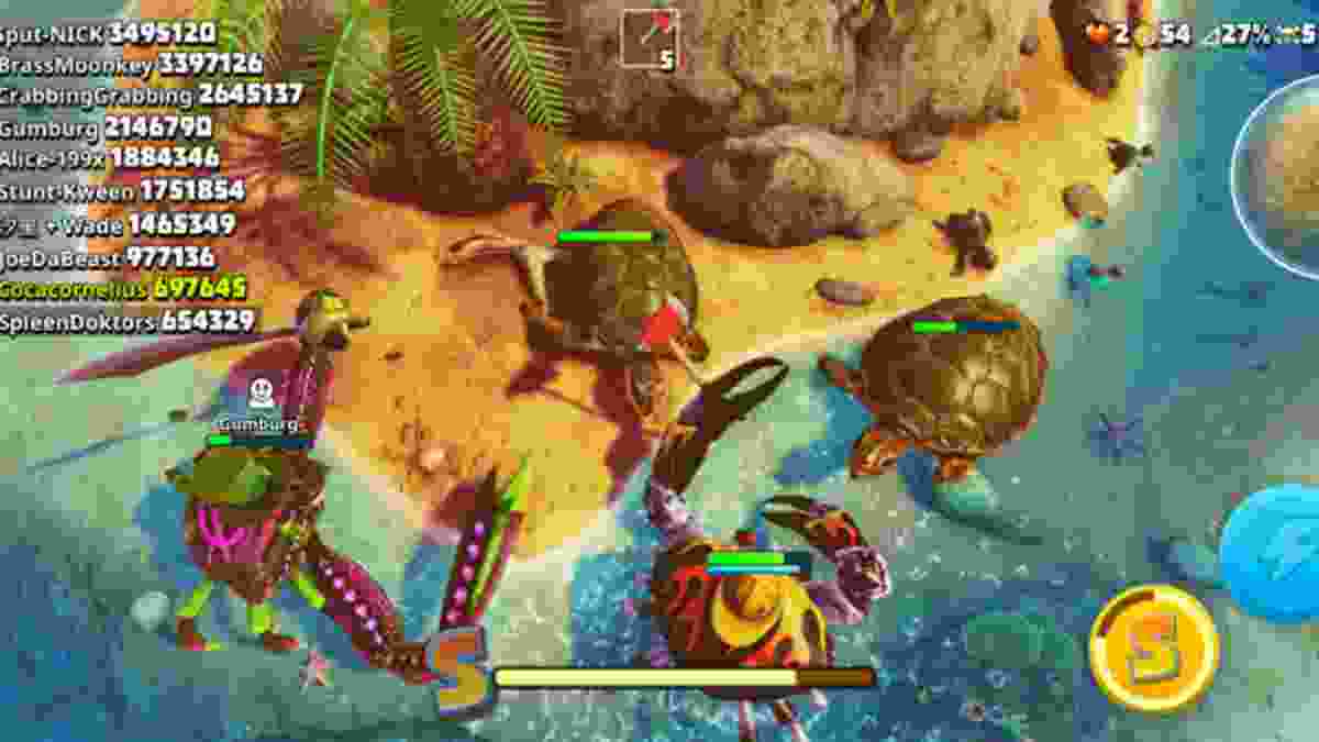 King Of Crabs Mobile Game